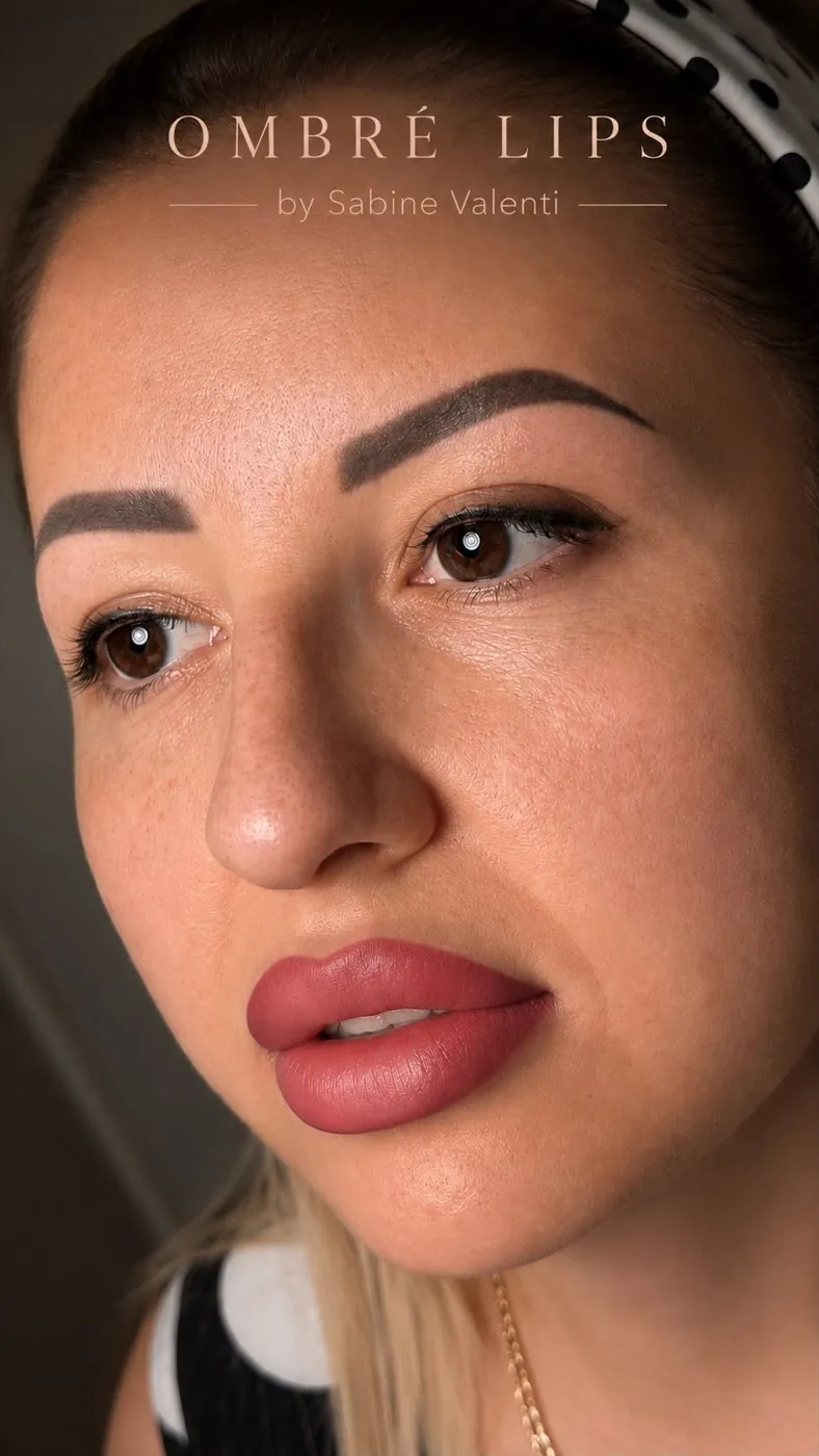 Lèvres Ombré Lips par Sabine Valenti